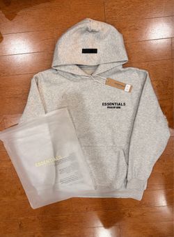 Essentials Fear of God Grey Hoodie