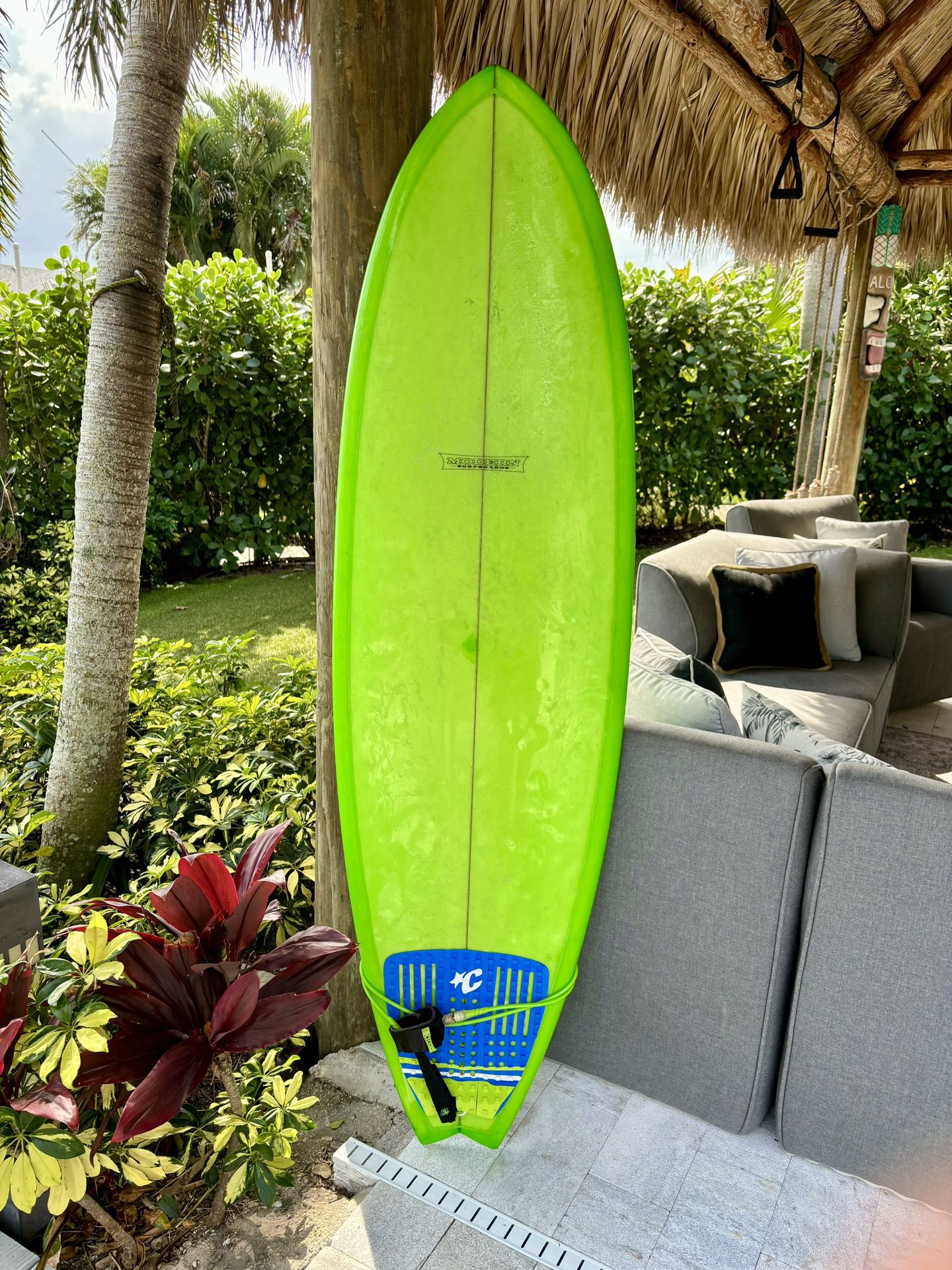 6’0” Modern blackfish Surfboard 