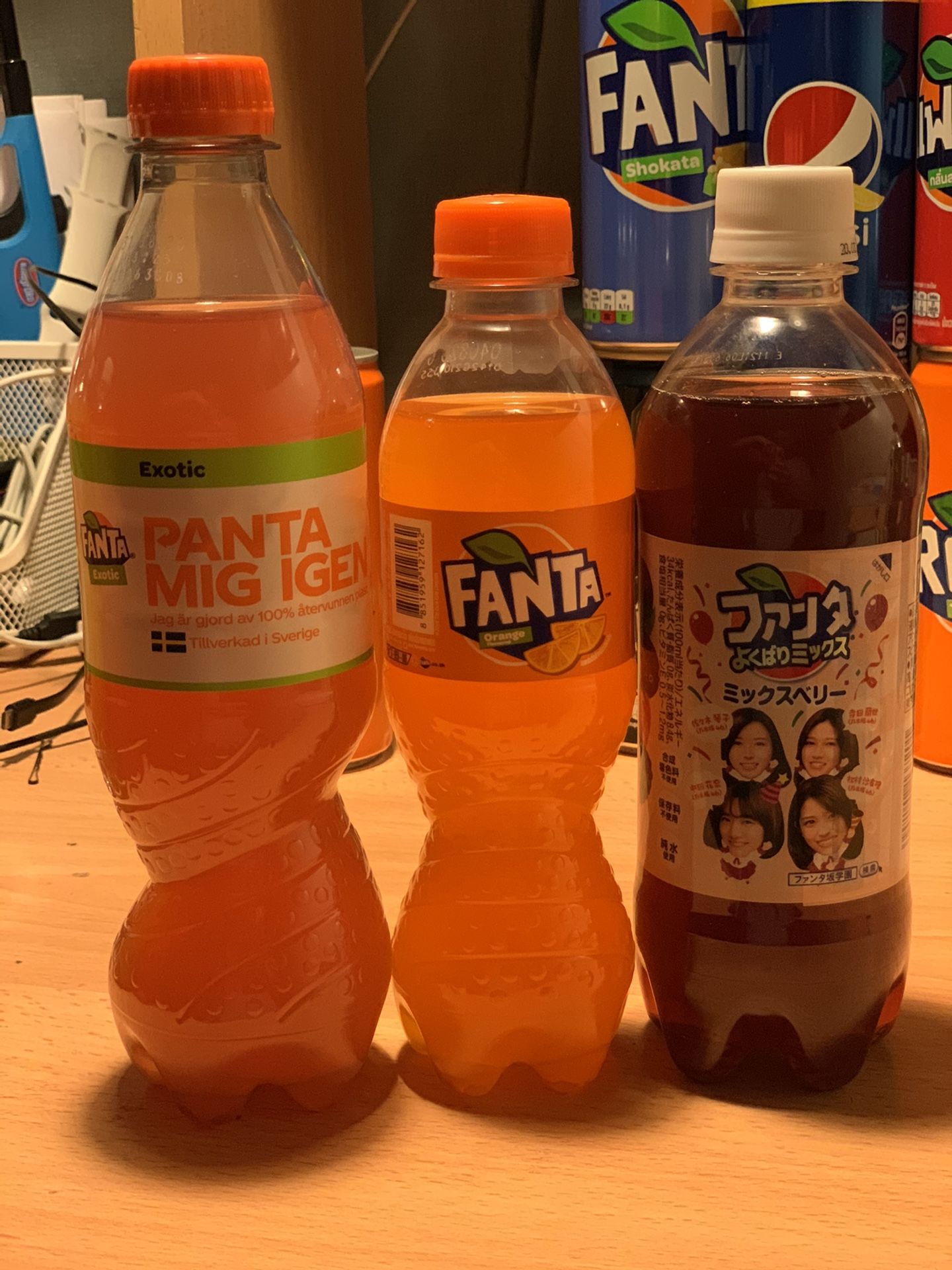 Exotic Rare sodas! Fanta variety pack! (3 bottles each flavor)