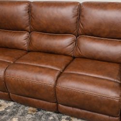 Head and leg reclaimer sofa with type C and usb charging points on both sides