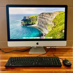 Apple IMac 27” 5K Retina 2017 4.2Ghz i7 16GB RAM 500GB SSD Radeon Pro 575 4GB VRAM Graphics