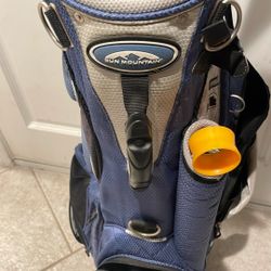 Sun Mountain Golf Bag And Clubs