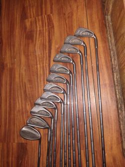 Golf clubs irons putter utility club
