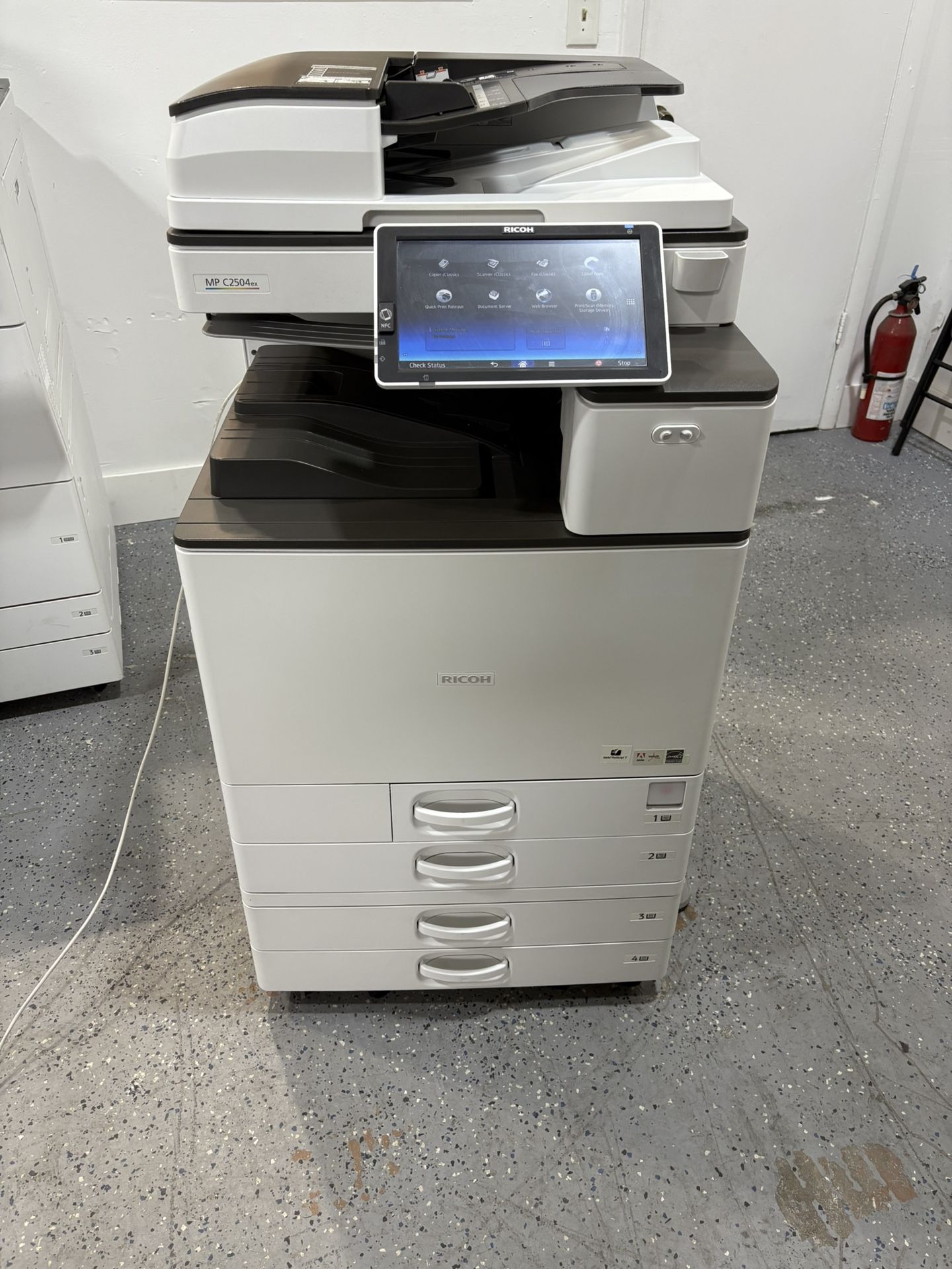 Ricoh Mp C2504ex Color Copier Machine Laser 