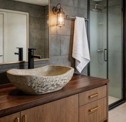 🔥Natural Stone Bathroom Sinks - Brand New In Box🔥
