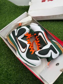 Nike LeBron 9 Green Orange Size 11.5