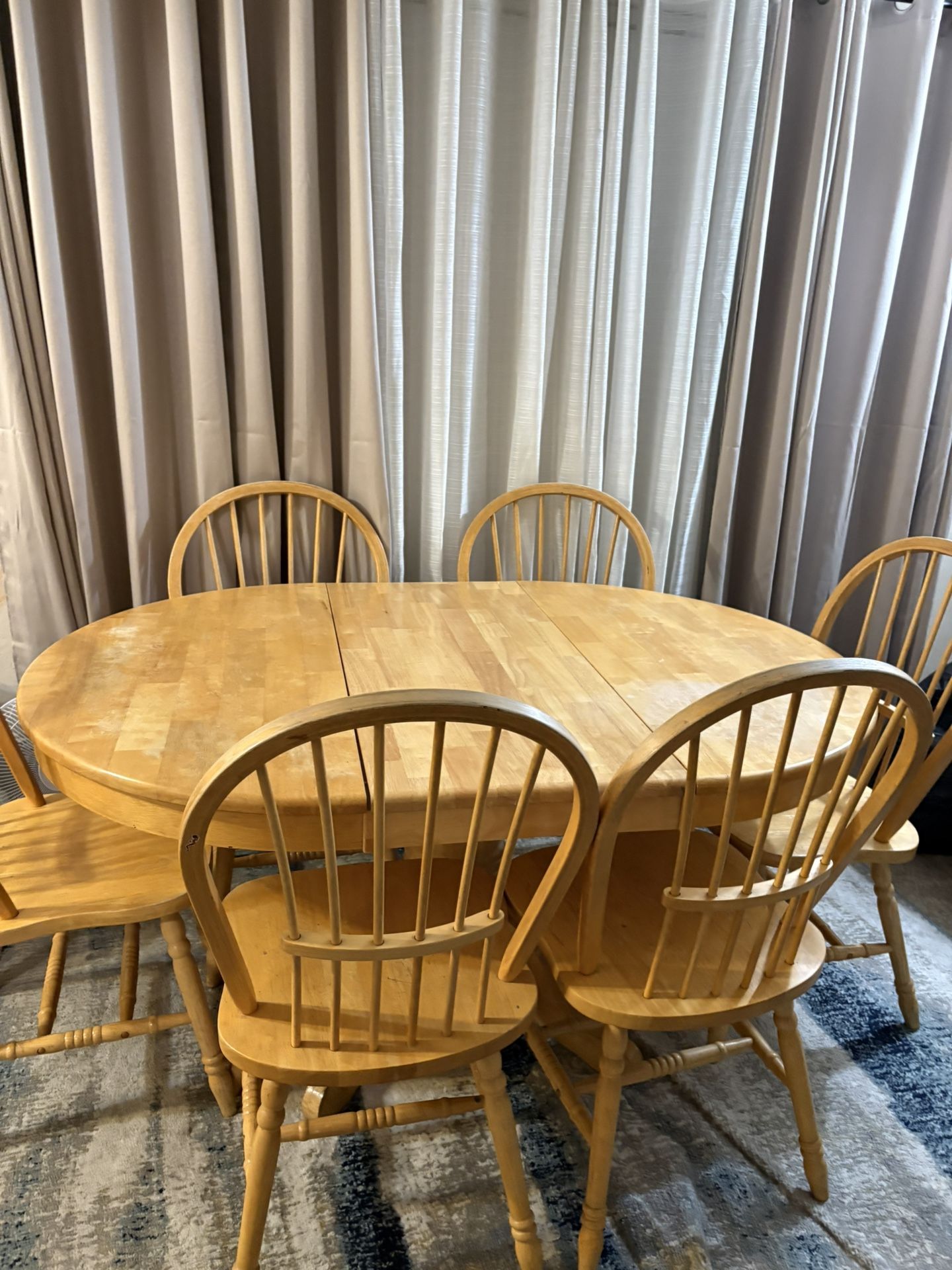 Table With 6 Chairs
