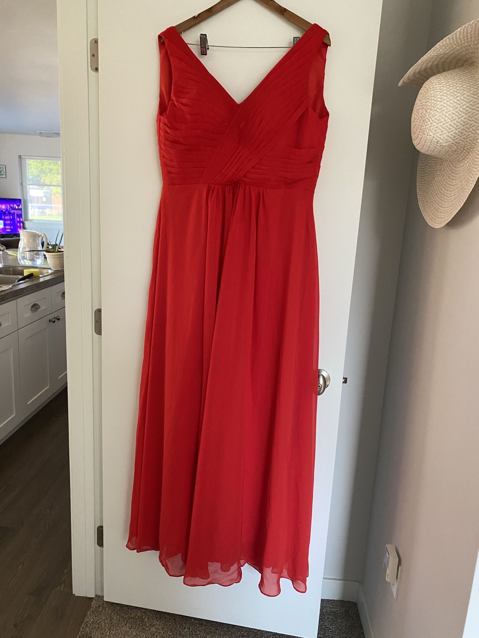 Red Bridesmaid Dress