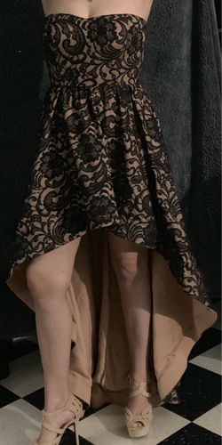 Gorgeous Hi-Low Evening Gown