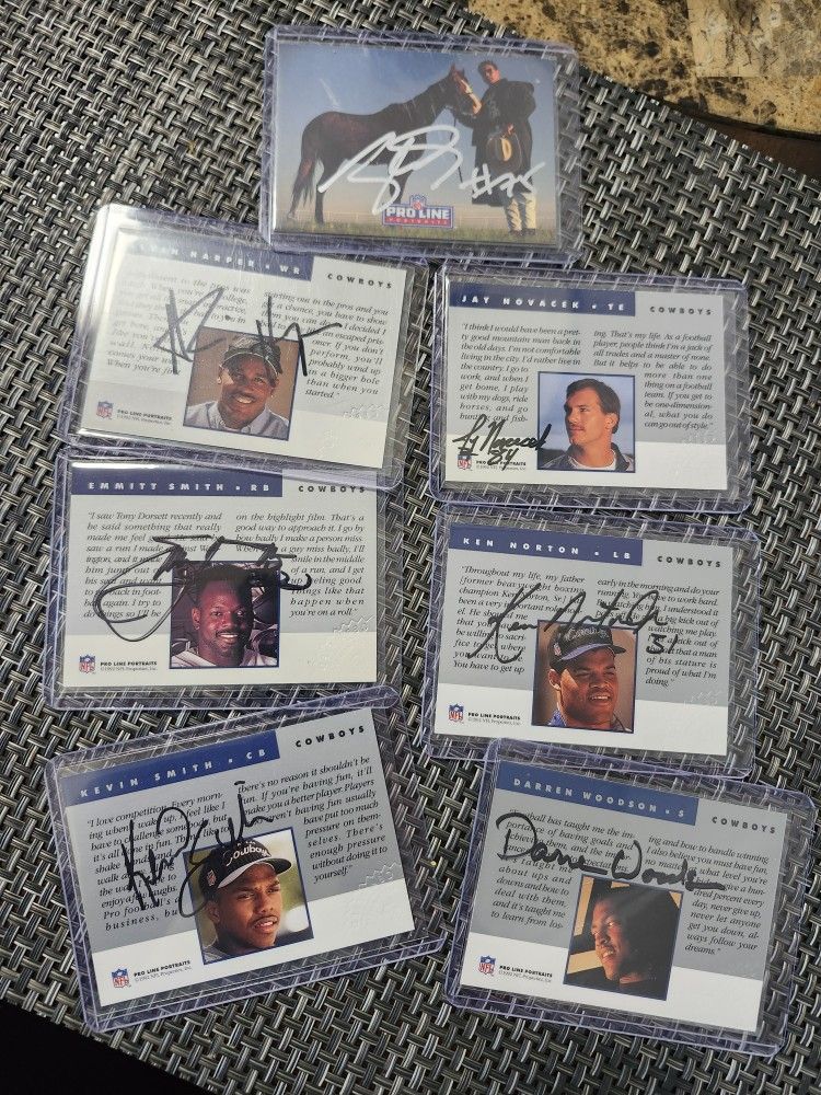 DALLAS COWBOYS AUTOGRAPHS