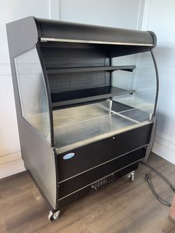 Open Air Refrigerated Display Merchandiser Cooler 