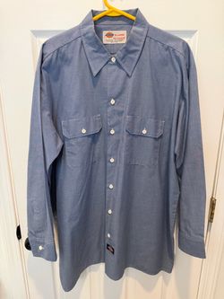 Dickies XL Long Sleeve Chambray
