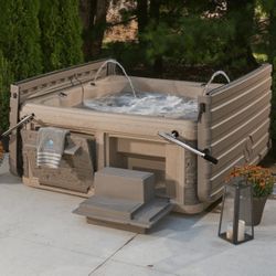 🔥New Hot Tub Jacuzzi – 6 Person with Lounger🔥