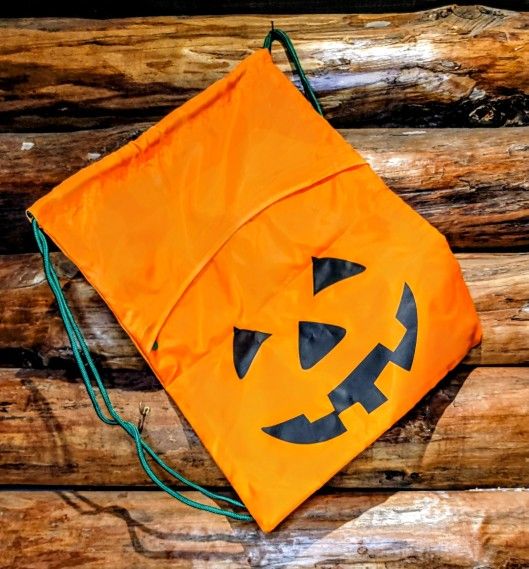 Thirty One Playful Pumpkin Cinch Sac