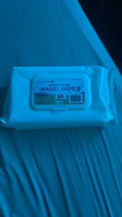 BioPure Antibacterial Wipes (50-Count)