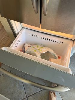 Ge profile stainless steel refrigerator
