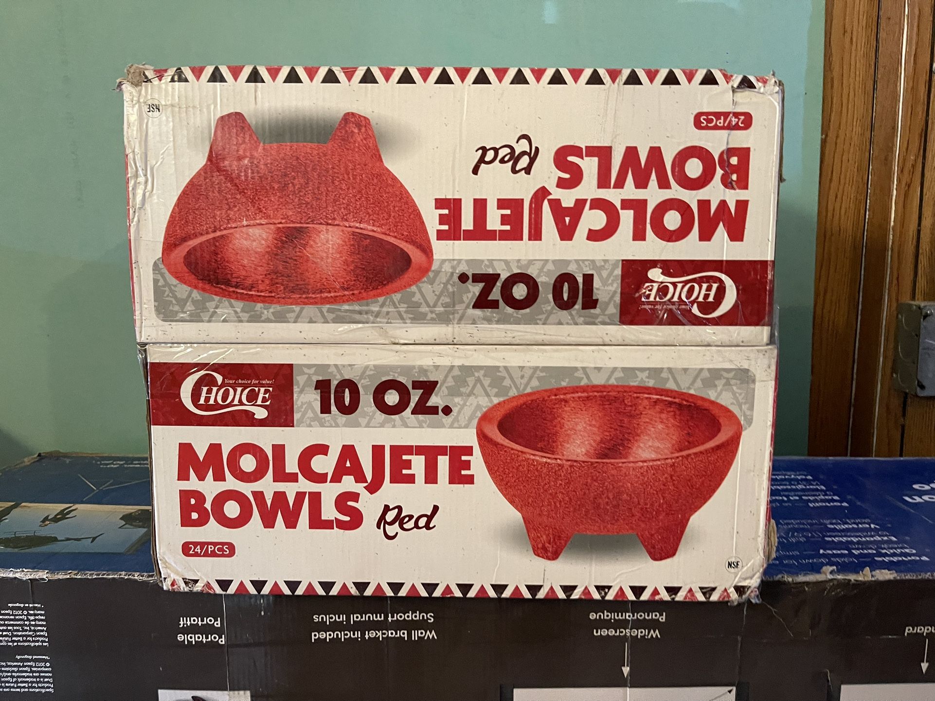 Choice Red Molcajete Bowl 10 Oz