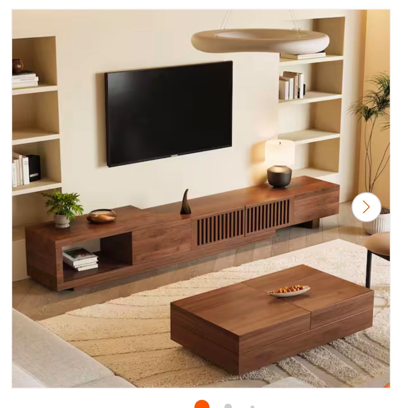 78"-103" Retracted Extendable TV Stand