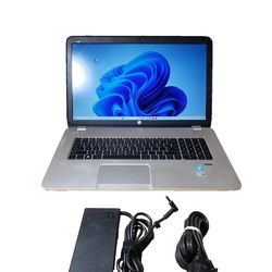 HP Envy 17T-J100 Intel i7-4700MQ 2.4GHz 16GB Ram 1TB HDD Windows 11 OS