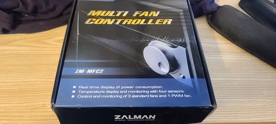 New: ZALMAN ZM-MFC2 Computer Fan Controller and PWR Monitor