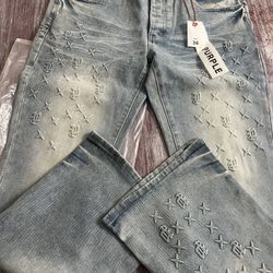 Purple Jeans Sz 36