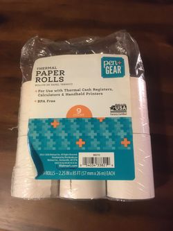 6 Rolls Of Thermal Paper