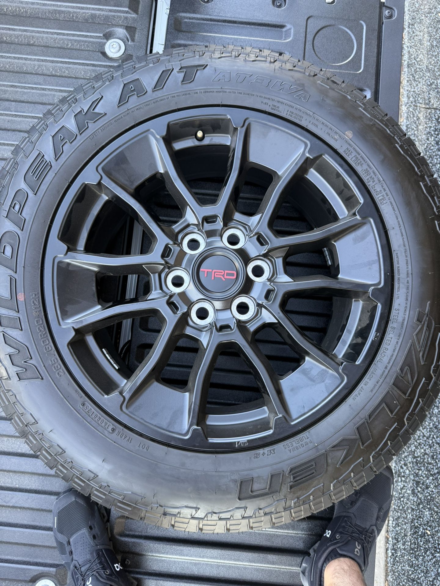 2025 Tundra TRD Tire And Wheels