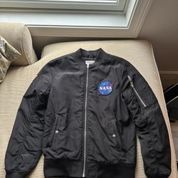 NASA Bomber Jacket Size Youth Medium  Price Negotiable