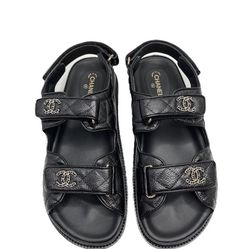 Authentic Chanel Sandals 