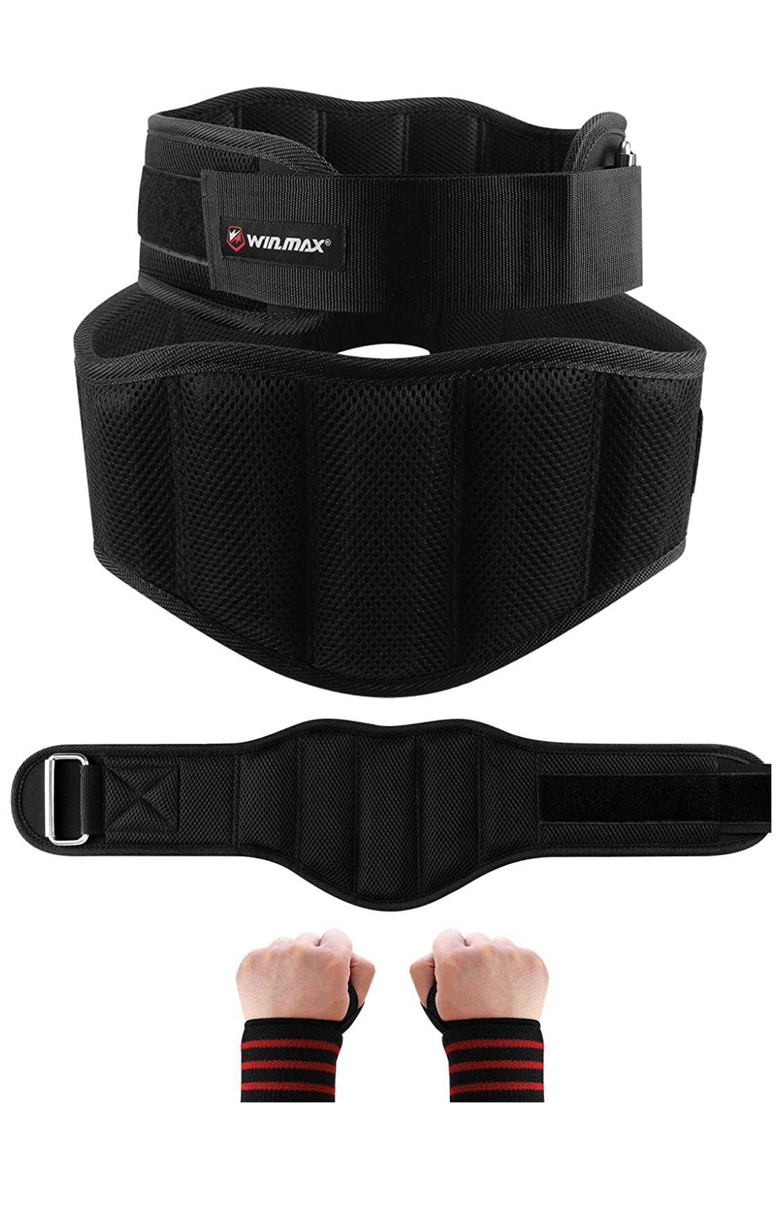 Brand new! (Size L) Workout Belt for Lifting,Weight Lifting Belt,Squat Belt for Men,Back Belt for Lifting,3 in1 Set,Structured Training Belt,Lower Bac