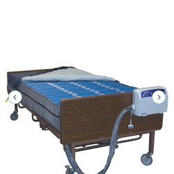 HOSPITAL BED WITH AIR MATTRESS 4 RAILS