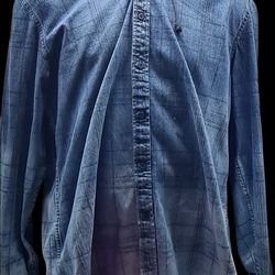 American RAG XLARGE Button-Up Shirt With Hoodie