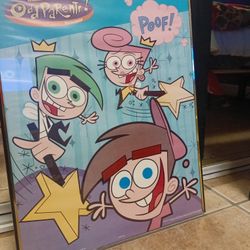 Nickelodeon's The Fairly Odd Parents Poster RARE 