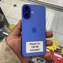 iPhone 16 128GB Unlocked Cash Or $50 Down 