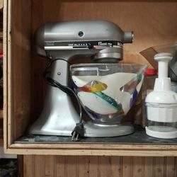 Kitchen Aid Electric Mixer Complete Set 