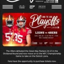 49er Tickets