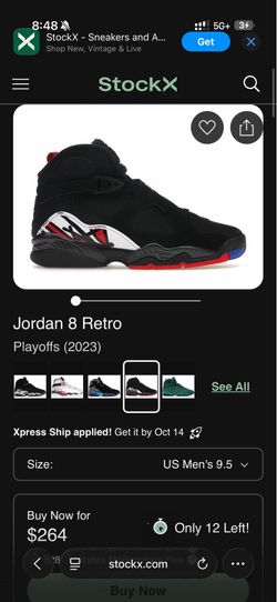 Jordan Retro 8 Playoffs