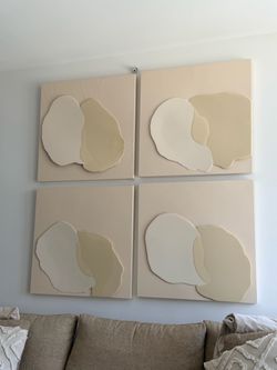 Wall decor 4 piece