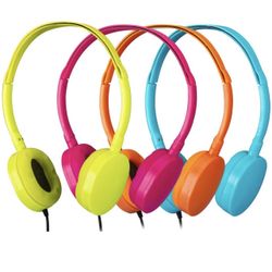 Bulk Headphones 4 pack school headphones for classroom 