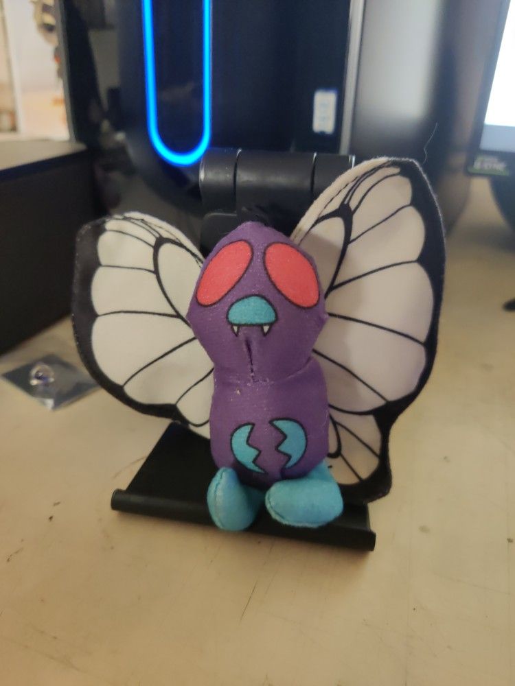 Pokemon Burger King Butterfree Plush Toy 1999