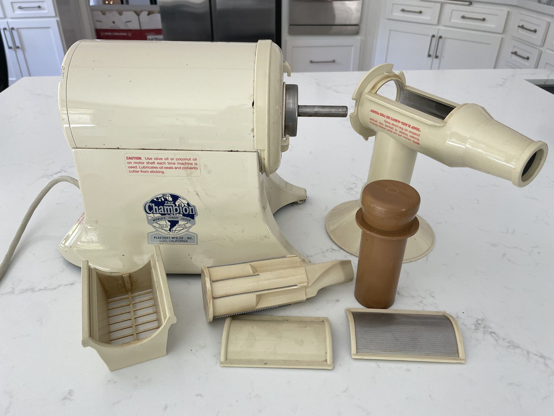 ORIGINAL CHAMPION JUICER