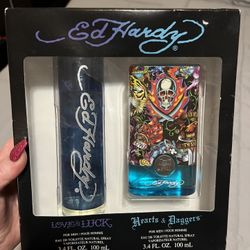 Ed Hardy Mens Perfume Set
