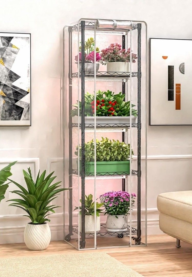 Indoor Plant Greenhouse/rack For Seedlings/houseplants Ect