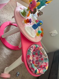Bright Starts Baby Activity Center Pink