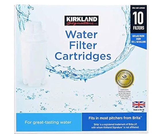 New water filter.