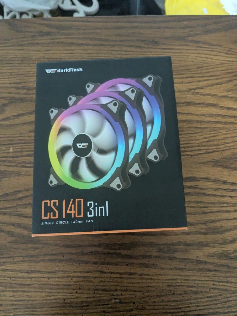Darkflash CS140 140mm Addressable 3IN1 Addressable RGB Case Cooling Fans Quiet Edition for Computer Cases | DF-CS140
Model: DF-CS140