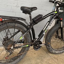 E Bikes for Adults Electric, Peak 1500W/2000W 37MPH Fat Tire Electric Bike for Adults, 48V 17.5AH 840WH Battery, 80 Miles Ebike with 21-Speed Gear ON/