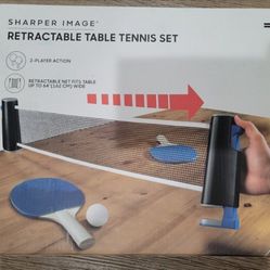 Retractable Table Tennis Set