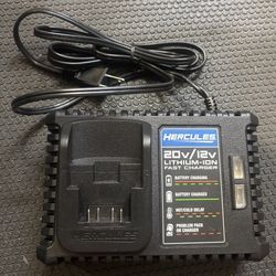 Hercules 20v & 12v Charger 