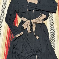 Cool Nights Long Sleeved Reversible Robe From Soma